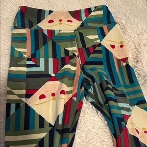 LuLaRoe Kids Santa leggings
